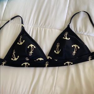 J crew anchor bikini top